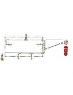 Extinción automática campana mural 200 cm 2