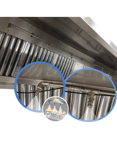 Extinción automática campana mural 400 cm