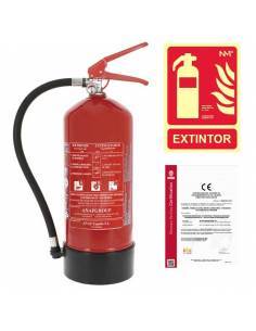Extintor + certificado Precio