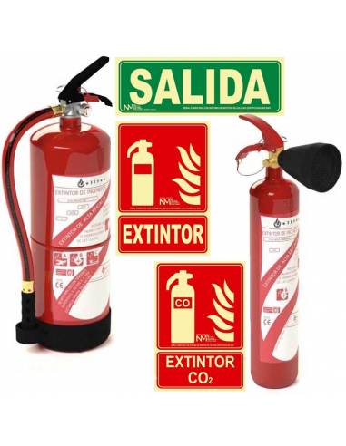 Pack extintores comercio