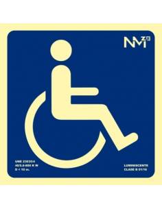 Señal Sia silla ruedas...